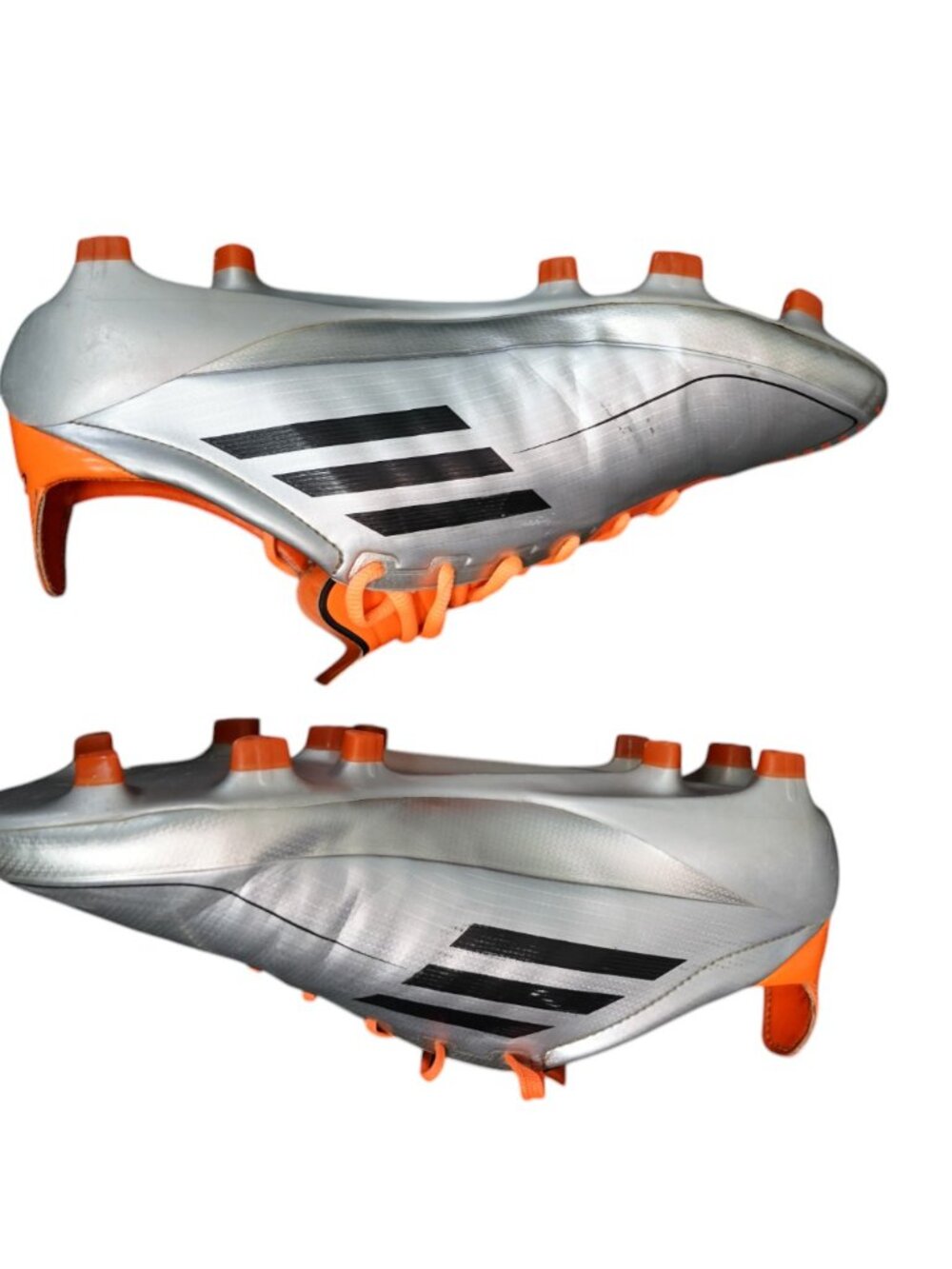 adidas F50 adiZero TRX FG Synthetic 2011 Silver/Orange - Picture 3 of 6